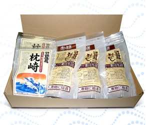 毎日のお料理が楽しくなる。お手軽だしパック。新だし3袋と枕崎2袋の組み合わせ